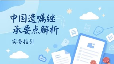"遗嘱"如何订立才合法？中国遗嘱继承要点解析及实务指引